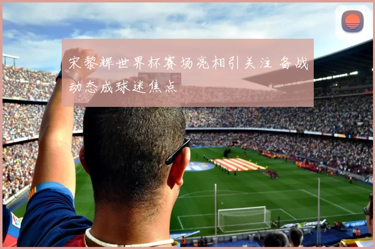 宋黎辉世界杯赛场亮相引关注 备战动态成球迷焦点