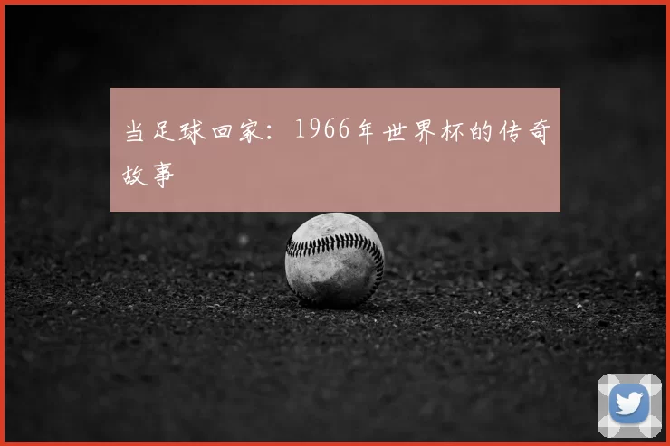 当足球回家：1966年世界杯的传奇故事