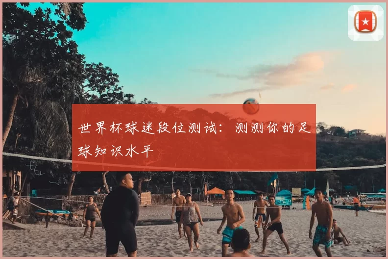 世界杯球迷段位测试:测测你的足球知识水平